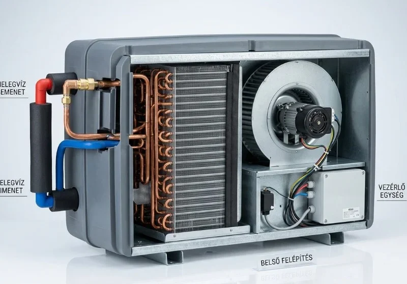 Egyenes sötétsugárzó 24 kW